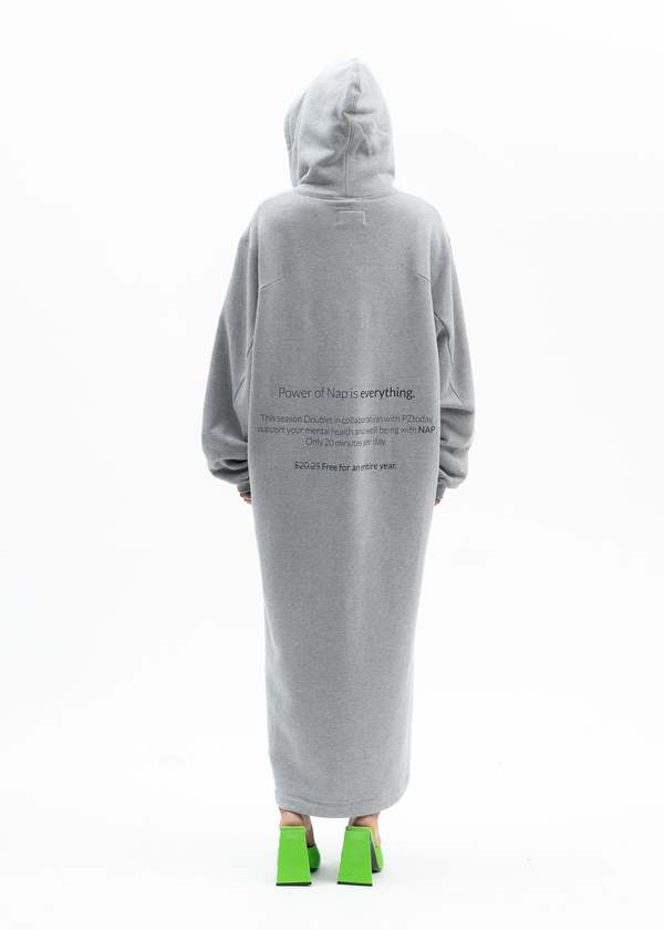Doublet Power Nap Hoodie - Grey | Garmentory