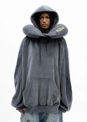 d*3様 doublet neck pillow フーディ Doublet Neck Pillow Hoodie - Navy | Garmentory