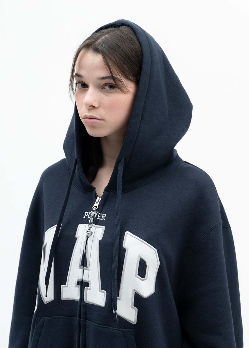 Doublet Power Nap Hoodie - Navy | Garmentory