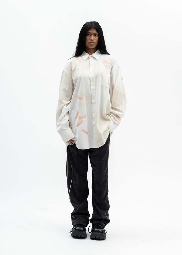 Doublet Bandage Embroidery Shirt - White | Garmentory