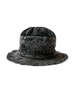 Kapital 11.5oz Denim The Old Man and The Sea Hat - Crash Remake Black/Black - Thumbnail 2