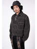 Kapital 11.5oz Denim The Old Man and The Sea Hat - Crash Remake Black/Black - Thumbnail 10