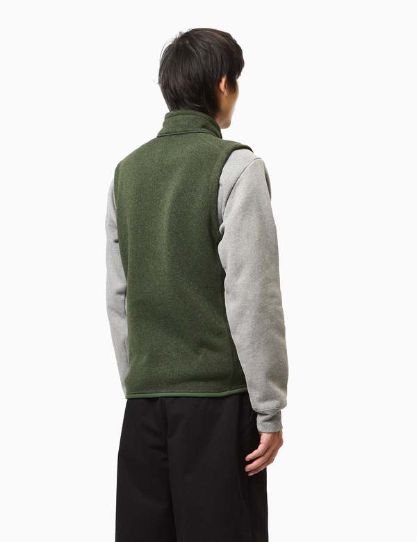 patagonia Better Sweater Vest ダークオリーブ Patagonia Men's Better Sweater Fleece Vest x The Backpacker