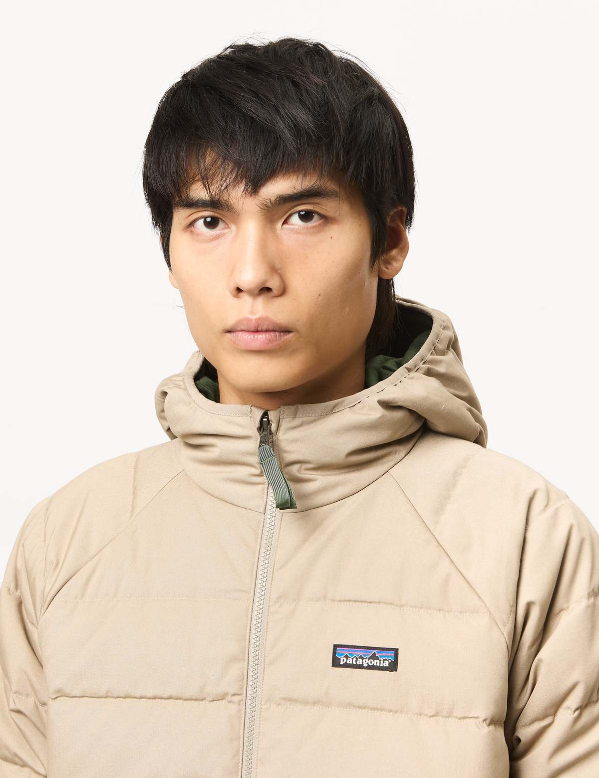 Patagonia Cotton Down Jacket - grey | Garmentory