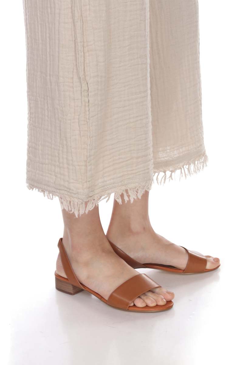 Honest Cotton Frayed Crop Palazzo Pants