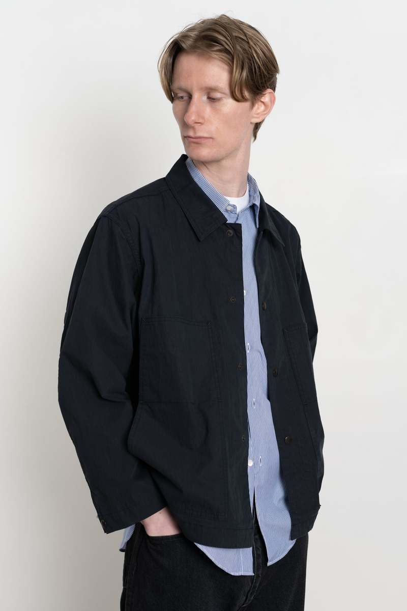 ENDS and MEANS Cover All Jacket - Navy | Garmentory