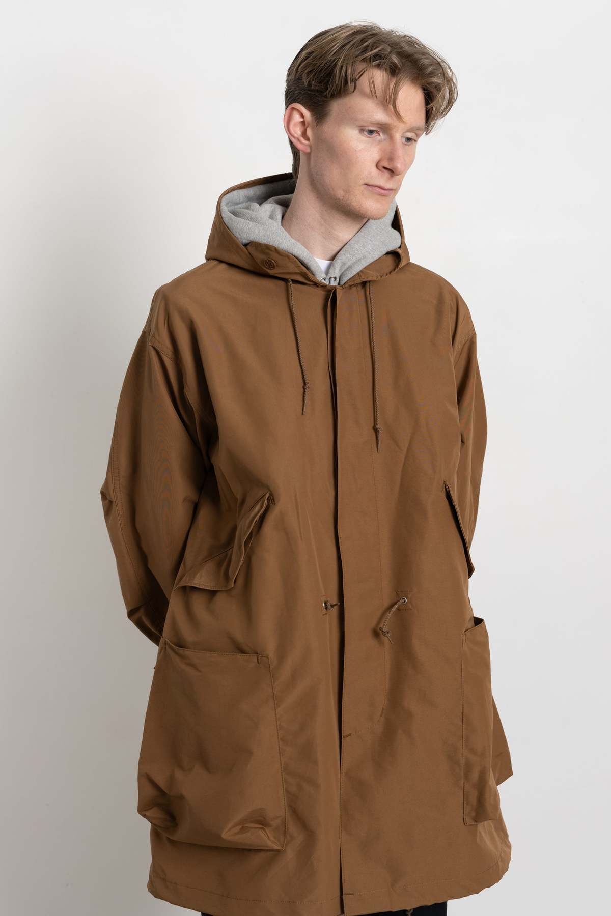Sassafras Digs Crew Coat - Khaki | Garmentory