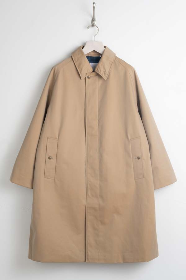 【新品未使用】plage   Balmacaan Coat Cottle Hemp & Cotton 