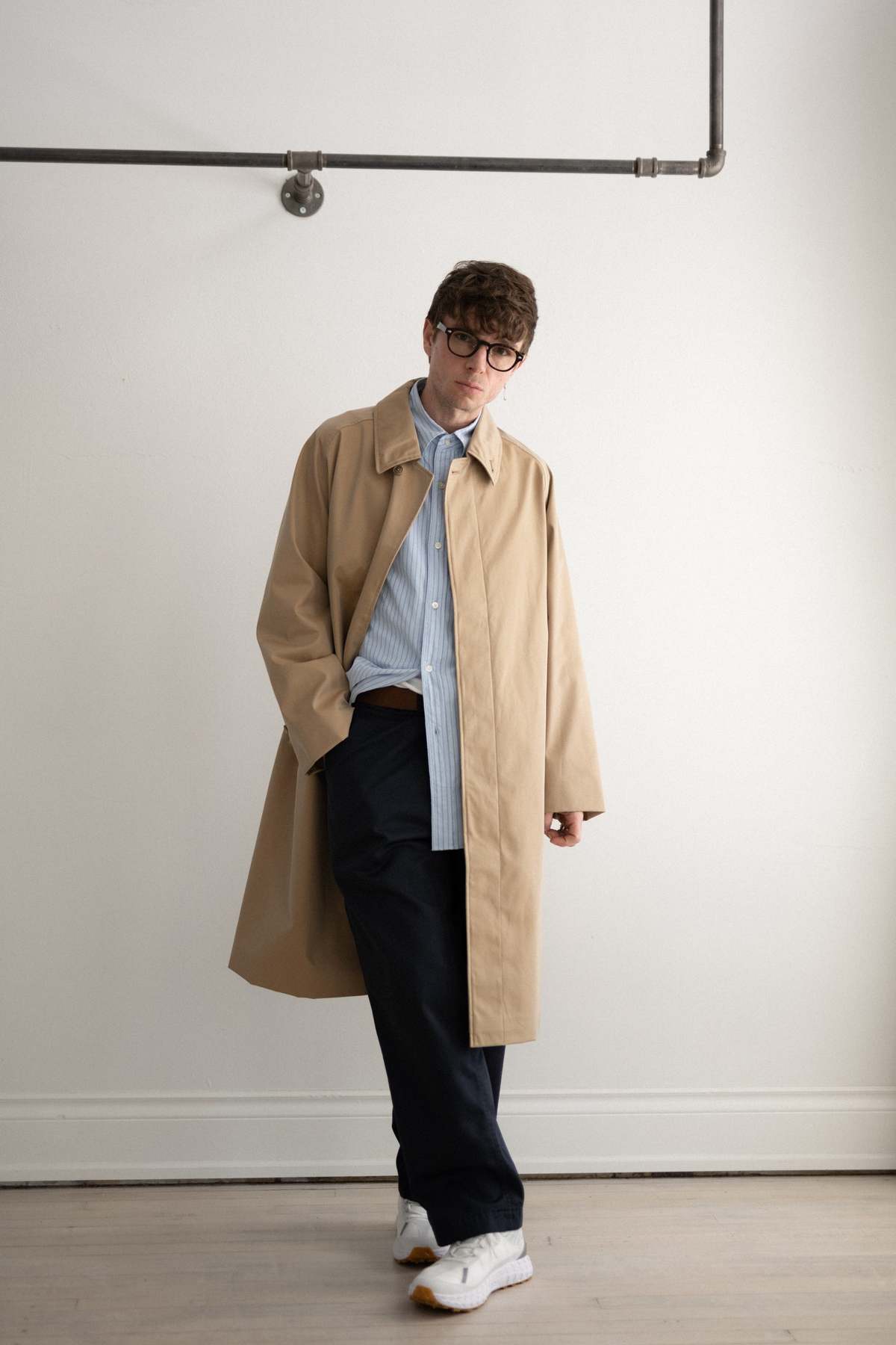 Nanamica Gore-tex Balmacaan Coat - Beige | Garmentory