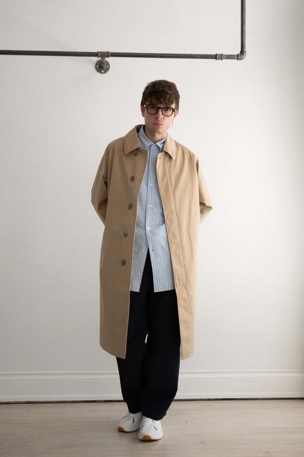 Nanamica Gore-tex Balmacaan Coat - Beige | Garmentory