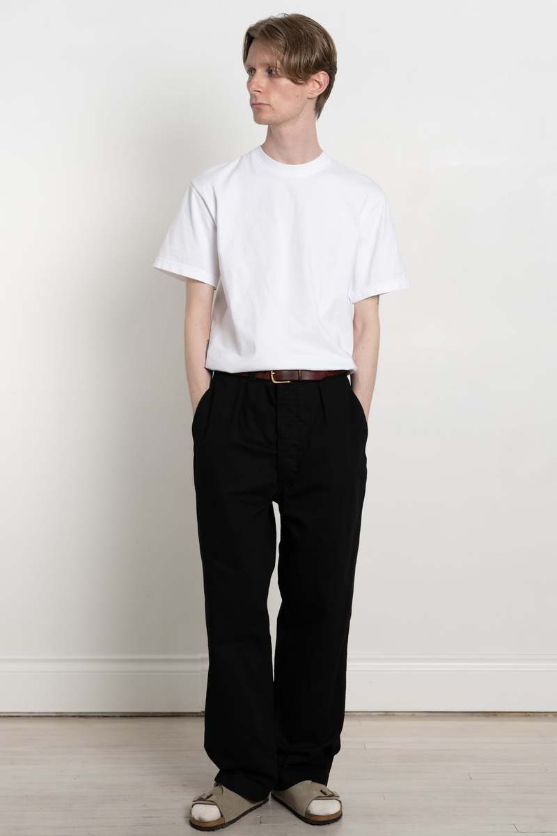 パンツ orSlow M-52 FRENCH ARMY TROUSER WIDE FIT Orslow M-52 Orslow French Army Trouser Wide Fit - Black | Garmentory