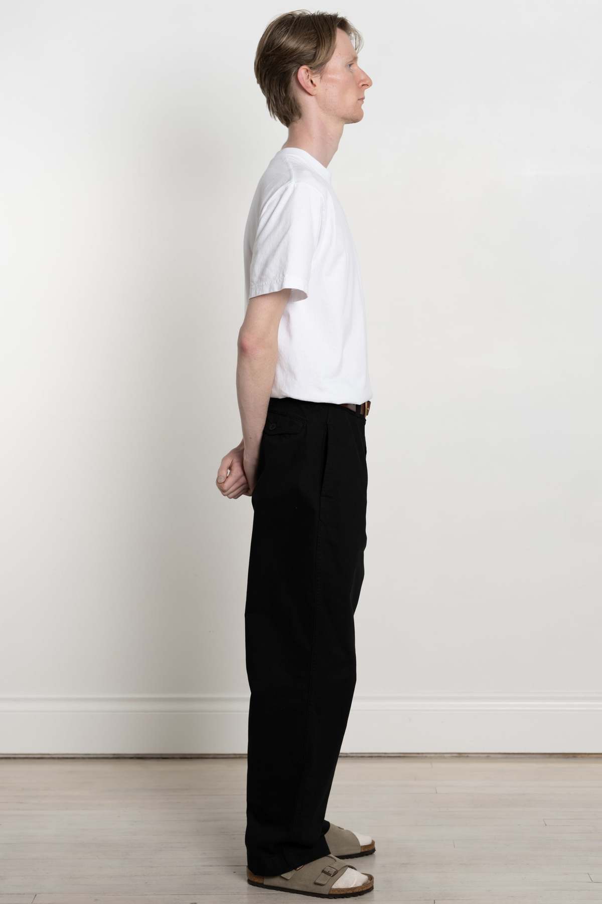 パンツ orSlow M-52 FRENCH ARMY TROUSER WIDE FIT Orslow M-52 Orslow French Army Trouser Wide Fit - Black | Garmentory