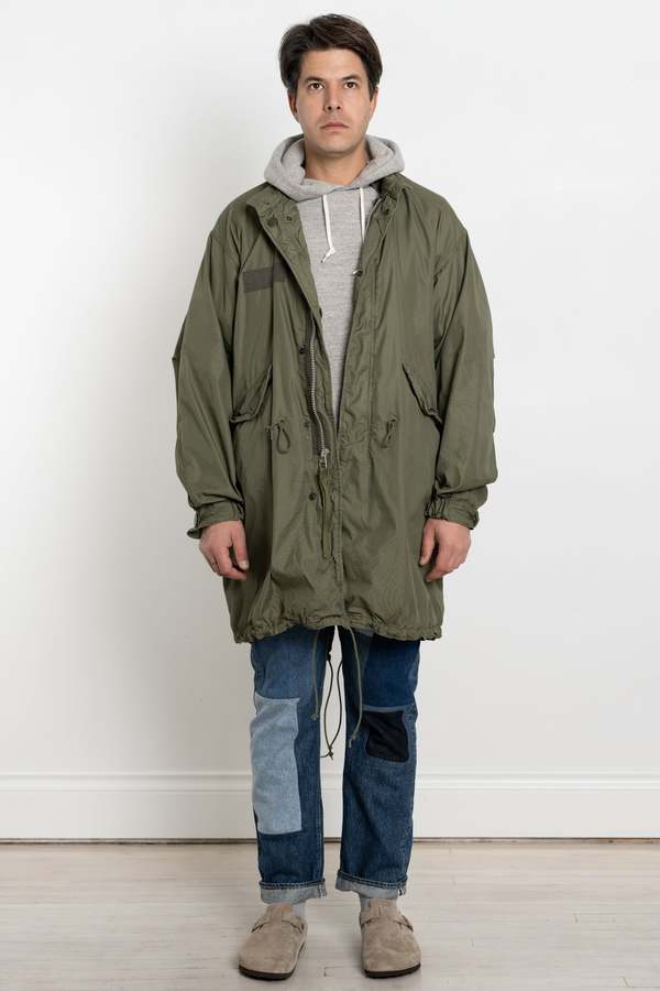 Orslow M-65 Fish Tail Coat - Army Green | Garmentory
