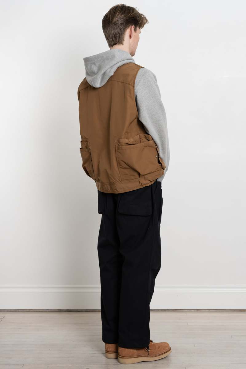 トップス SASSAFRAS OVERGROWN HIKER VEST M SIZE SASSAFRAS(ササフラス)/Overgrown Hiker Vest : C/N Oxford