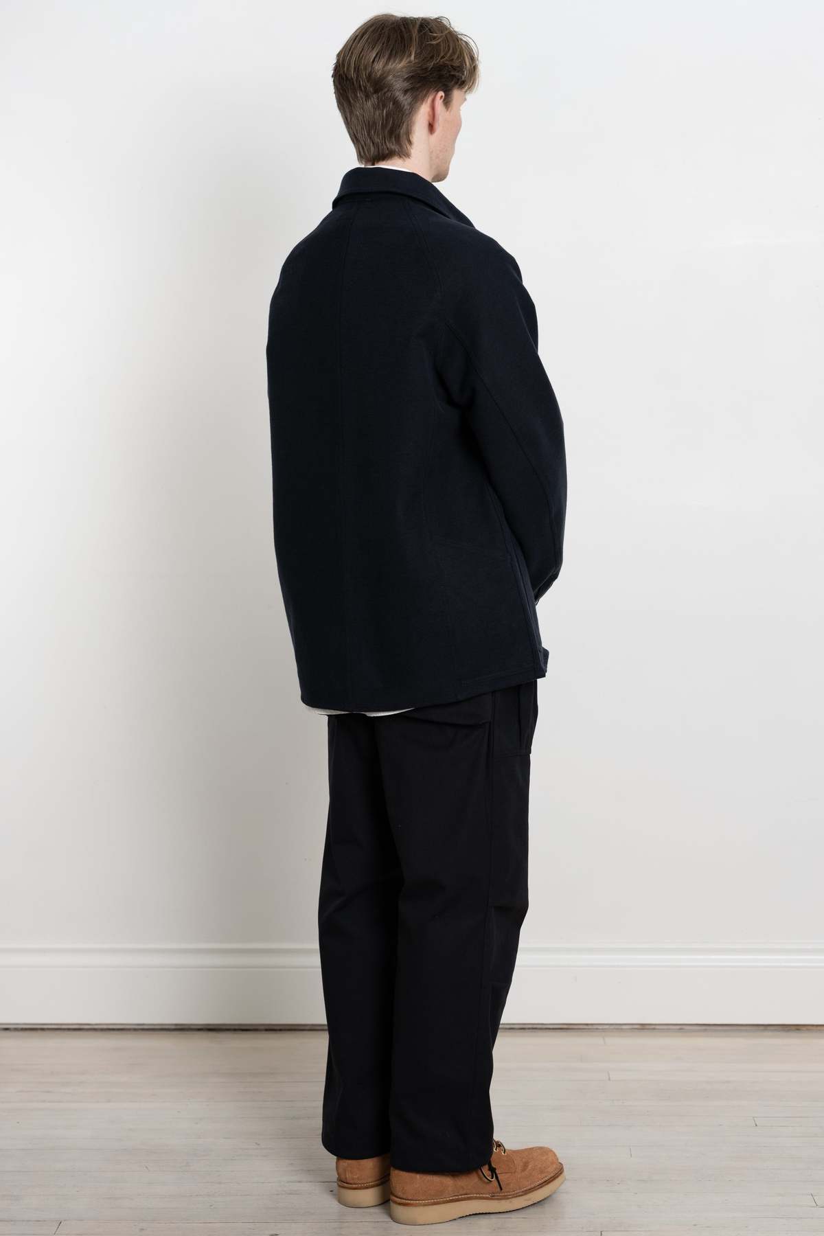 SASSAFRAS Pruner Coat - Double Flannel Sassafras Pruner Double Flannel Coat - Navy