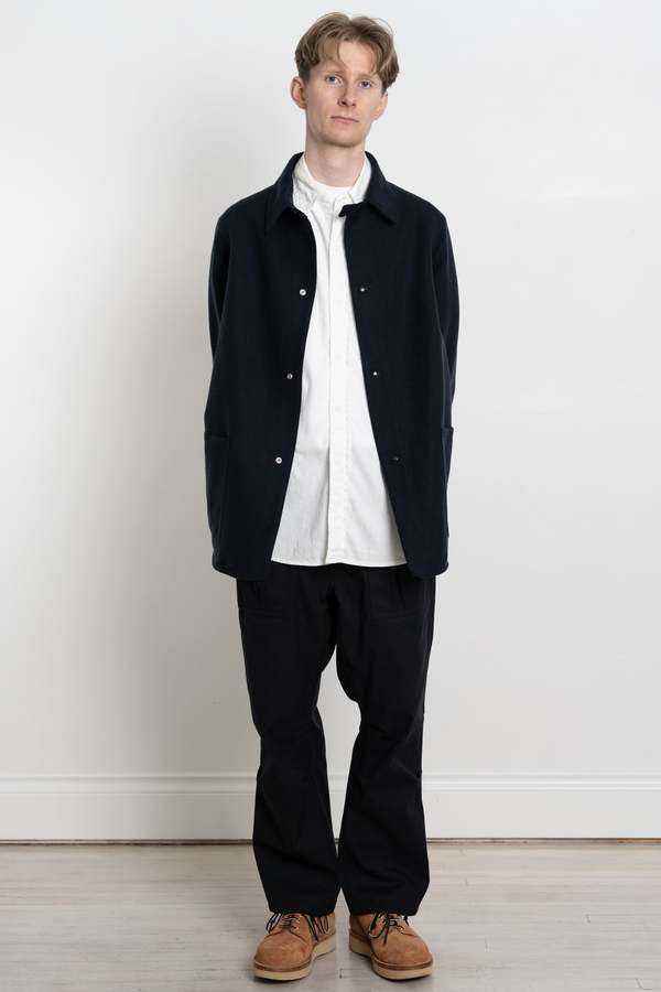 ジャケット・アウター SASSAFRAS Pruner Coat T/C Chino SASSAFRAS/ササフラス商品詳細 Pruner Coat(T/C Chino/Charcoal