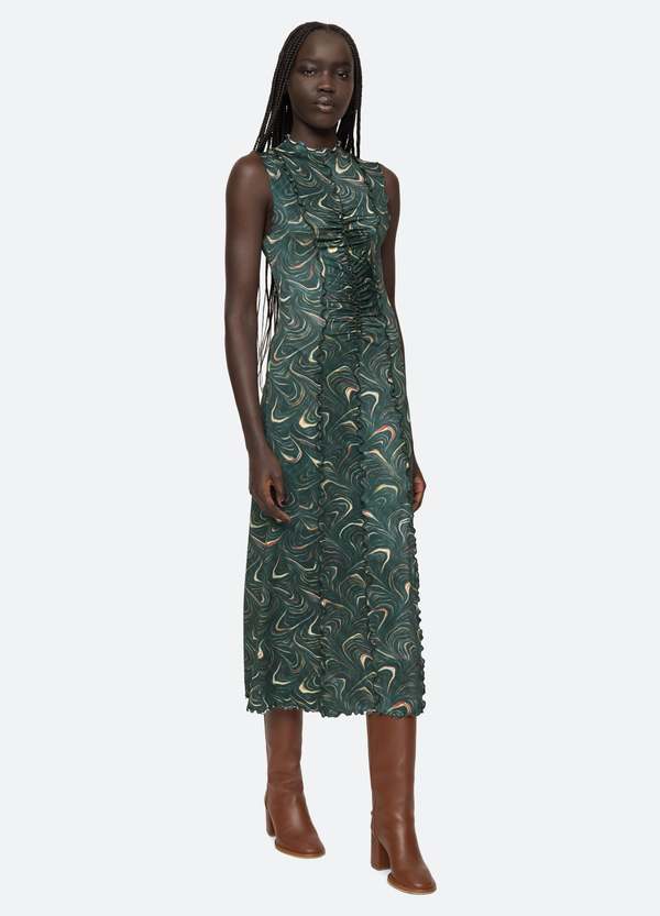 knee length dresses for ladies amara gown – Hutch main image 1