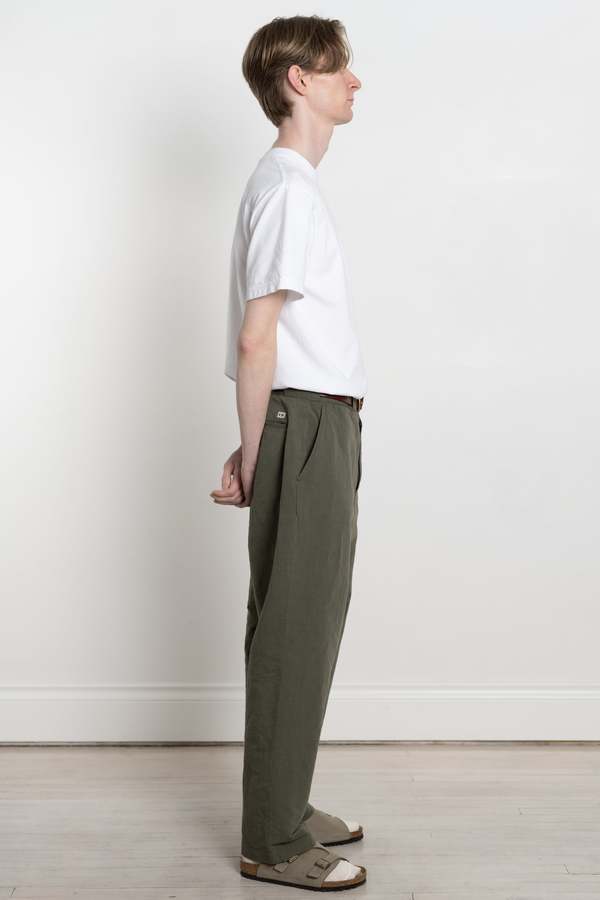 ENDS and MEANS Work Chino - Green | Garmentory