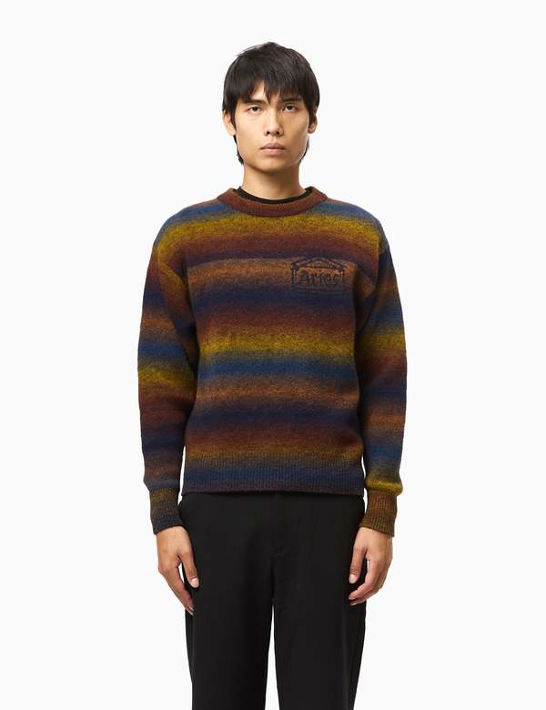 【END.購入】Aries SPACE DYE KNIT Boucle Space Dye Knit Multi – Aries