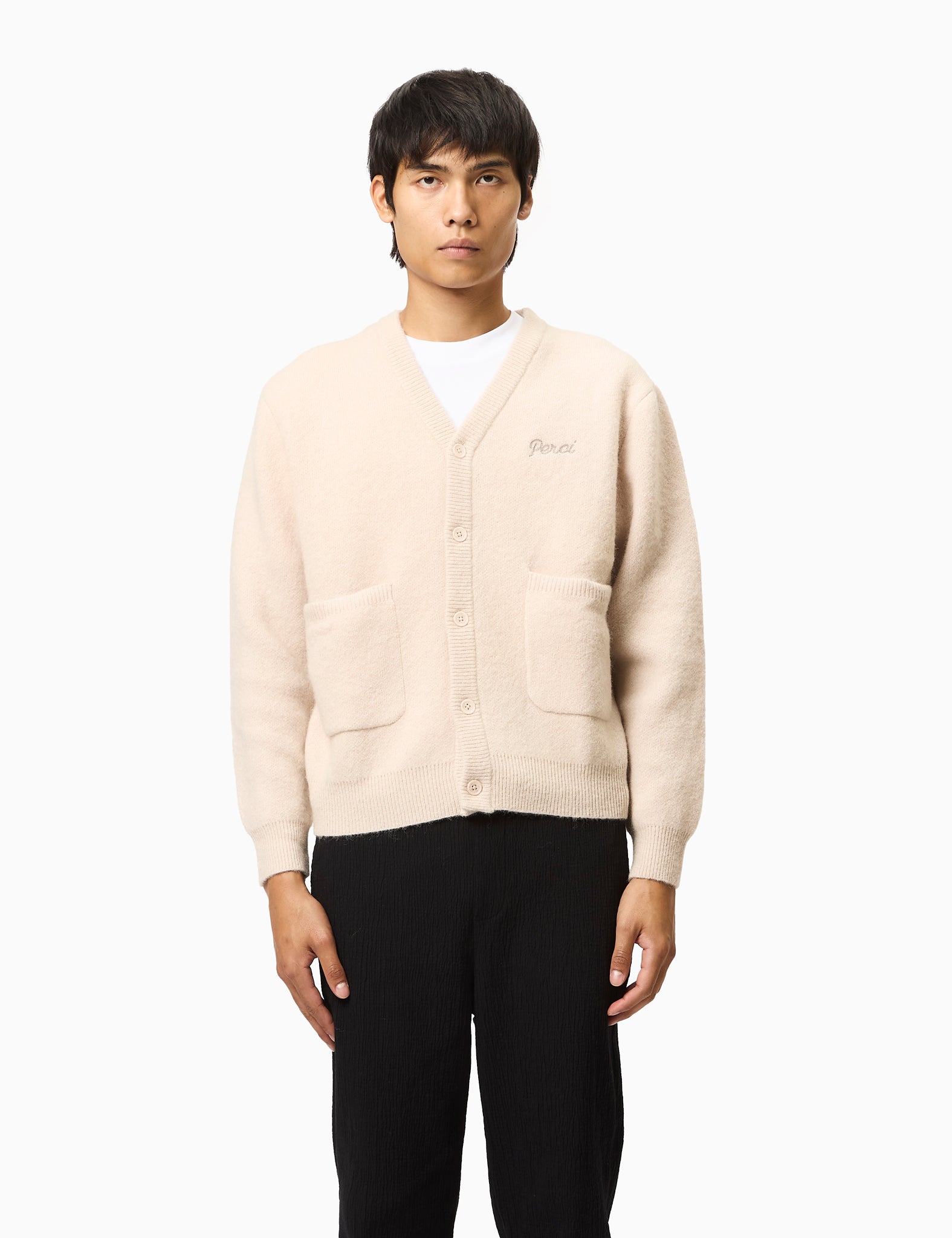 【TGOR】Roop jacquard glove cardigan IVORY Viggo Cardigan 60044 | NN.07® Official Webshop