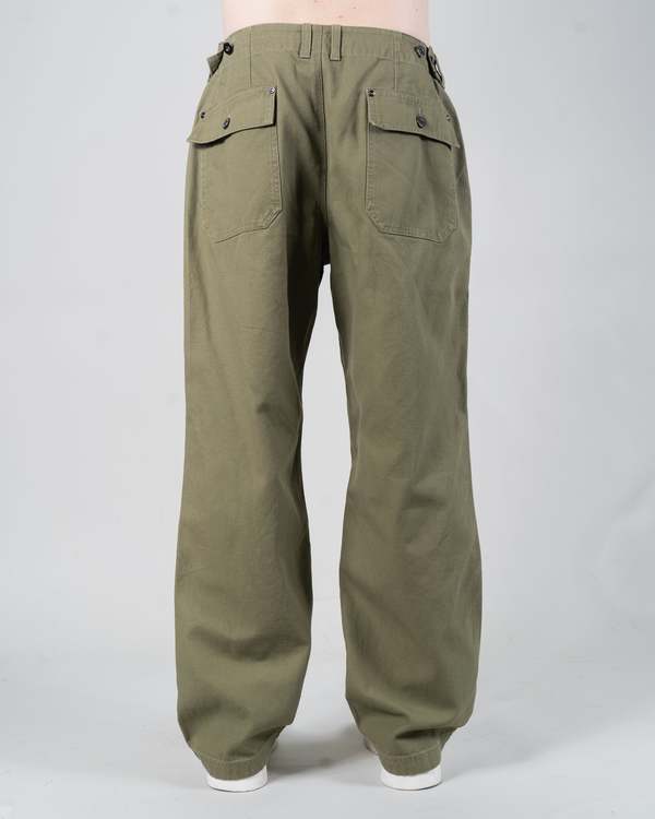 FRIZMWORKS JUNGLE CLOTH DOUBLE KNEE PANTS - KHAKI | Garmentory