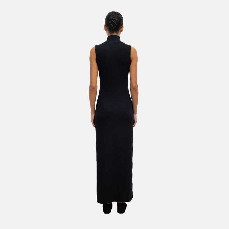 Lauren Sleeveless Turtleneck Maxi Dress | Garmentory