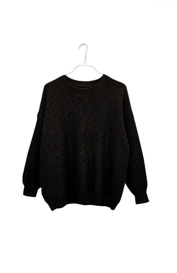 It Is Well L.A. Pull-On Sweater - Black