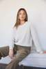 It Is Well L.A. Pull-On Sweater - Natural - Thumbnail 1
