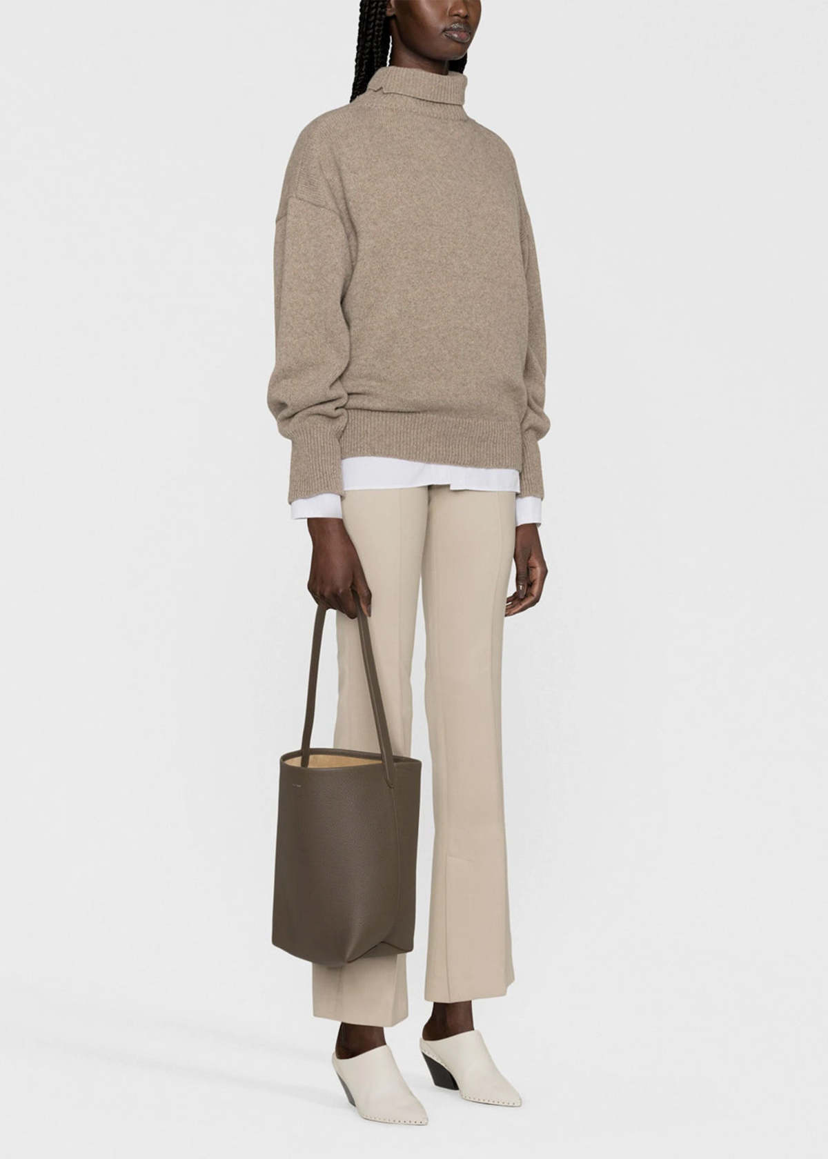 The Row Medium N/S Park Tote - Elephant | Garmentory