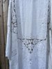 Kahle Embroidered Linen Robe - Thumbnail 8