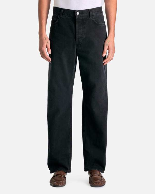 The Row Ross Jean - Black | Garmentory