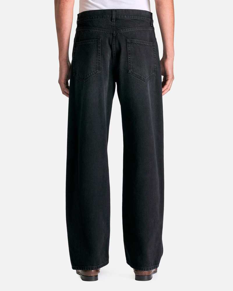 The Row Ross Jean - Black | Garmentory