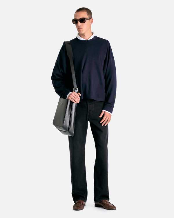 The Row Ross Jean - Black | Garmentory