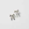 Wolf Circus Boucle D'oreilles Petit Ruby - Argent - Thumbnail 1