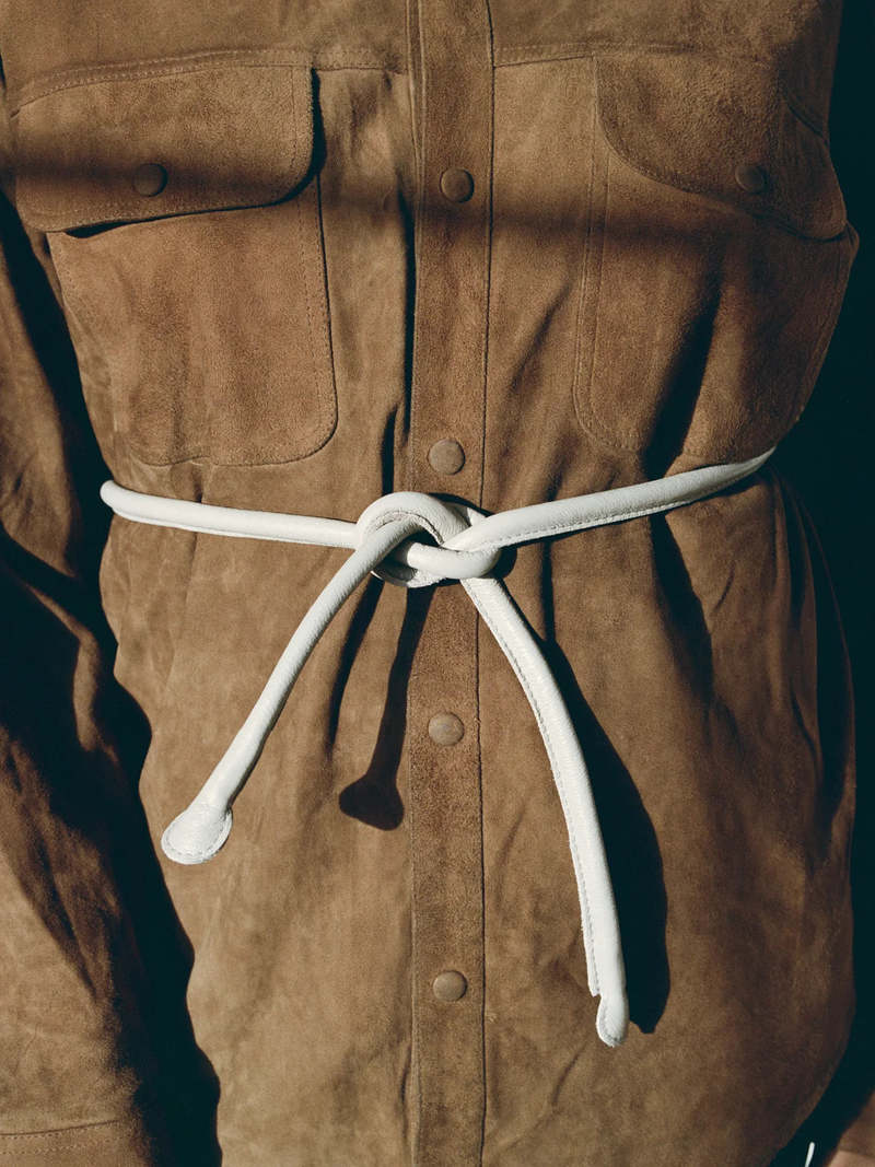 ARE Studio Knot Belt - Fog ARE Studio Knot Belt - Fog