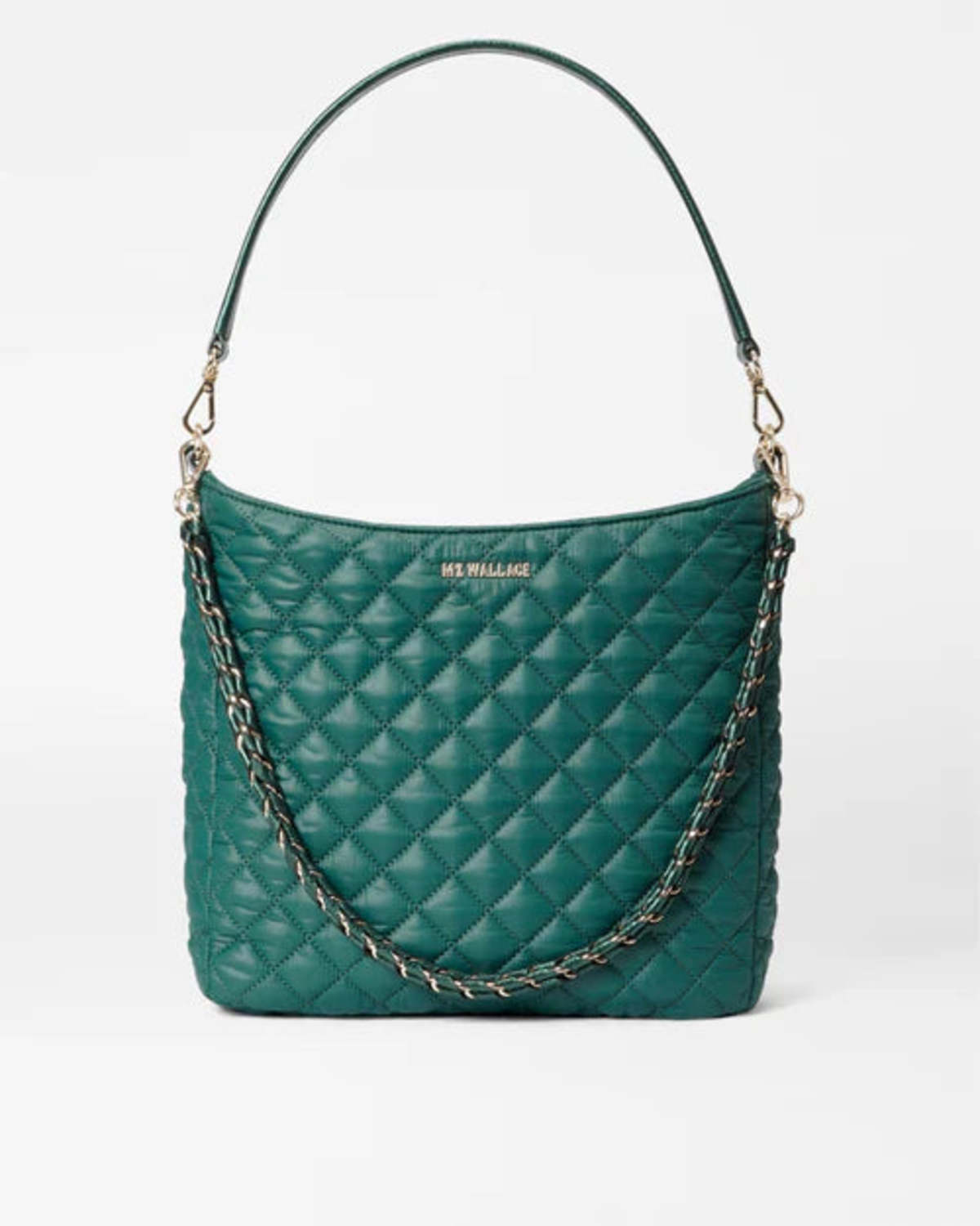 MZ Wallace Crosby Hobo - Emerald | Garmentory
