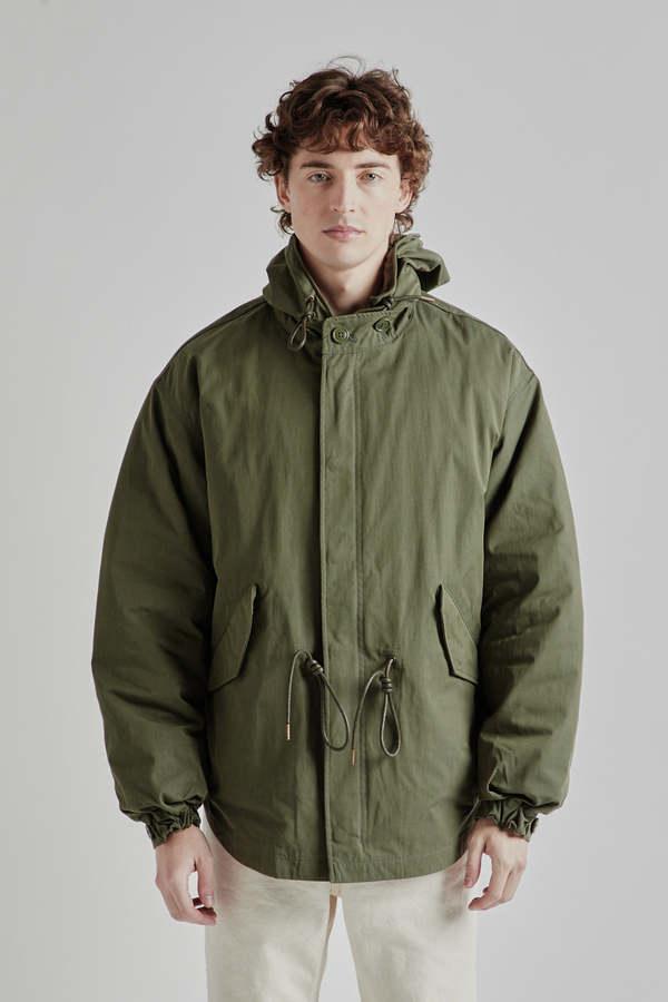 FRIZMWORKS Oscar Fishtail Jacket - Olive | Garmentory