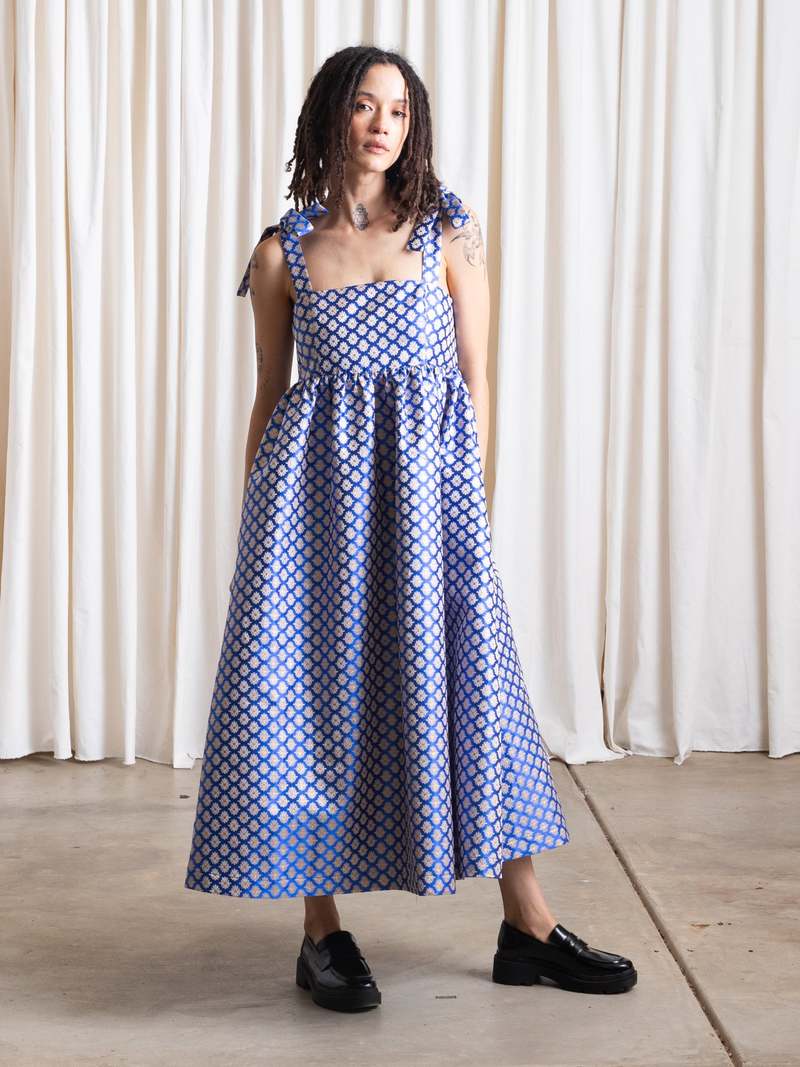 【完売品】todayful Strap Jacquard Dress 36 Strap Jacquard Dress（ワンピース）｜TODAYFUL（トゥデイフル