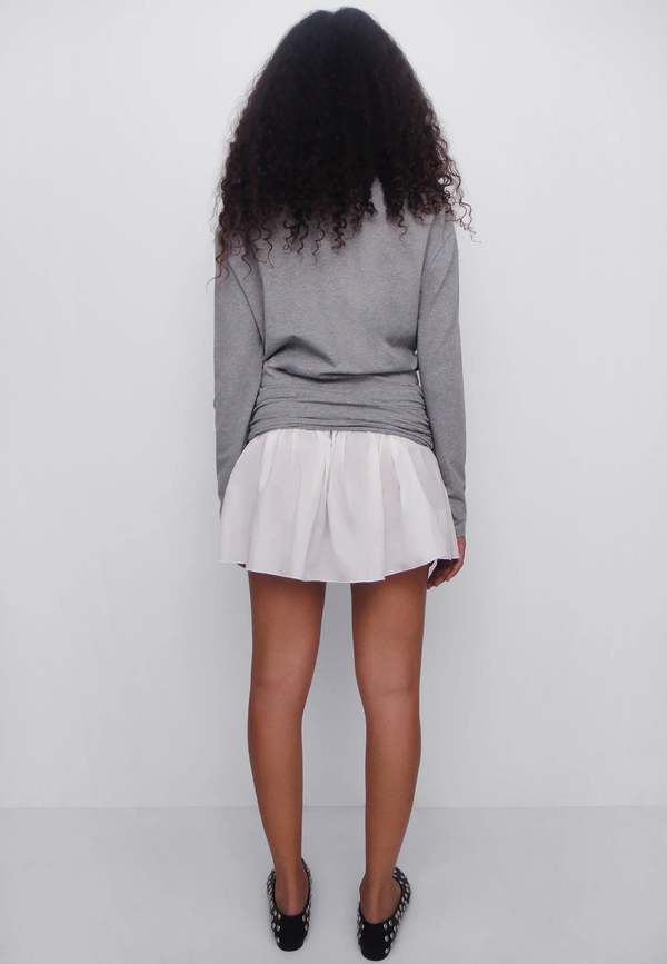 Gimaguas Chico Dress - Grey/White | Garmentory