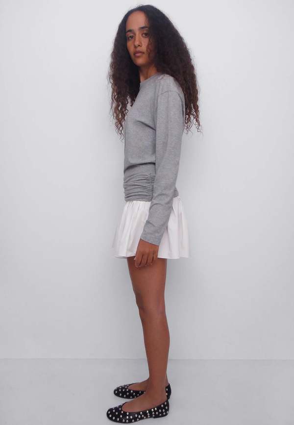 Gimaguas Chico Dress - Grey/White | Garmentory