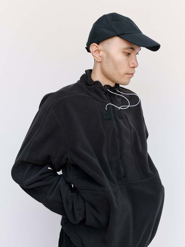 GR10K Polartec Fleece High Neck Jumper - Black | Garmentory