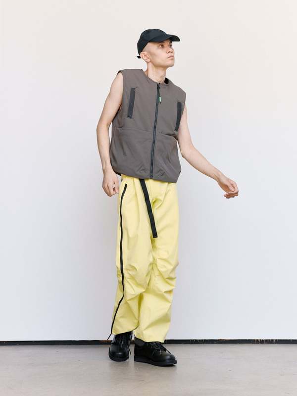 GR10K Light Cordura Deck Operator Padded Vest - Dove Gray