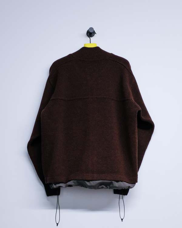 GR10K Felted Knit Jacket - Rusty Brown | Garmentory