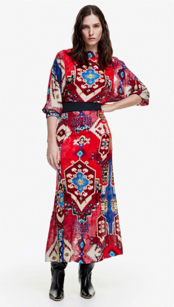 fitted lace wedding dress persian Red One main image 0