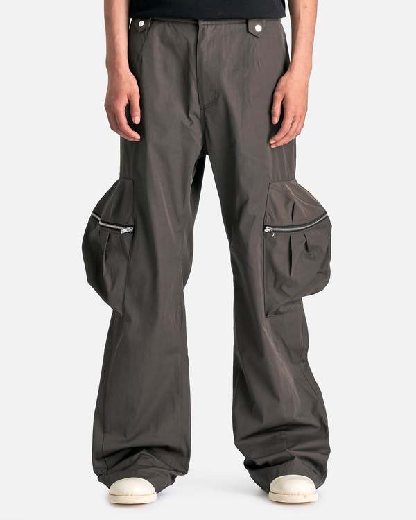 FFFPOSTALSERVICE Flare Cargos V4 - Midnight Grey | Garmentory