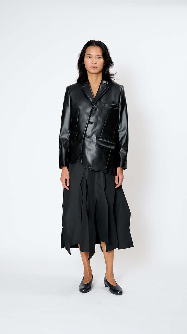 Comme des Garçons Asymmetric Jacket - Black | Garmentory