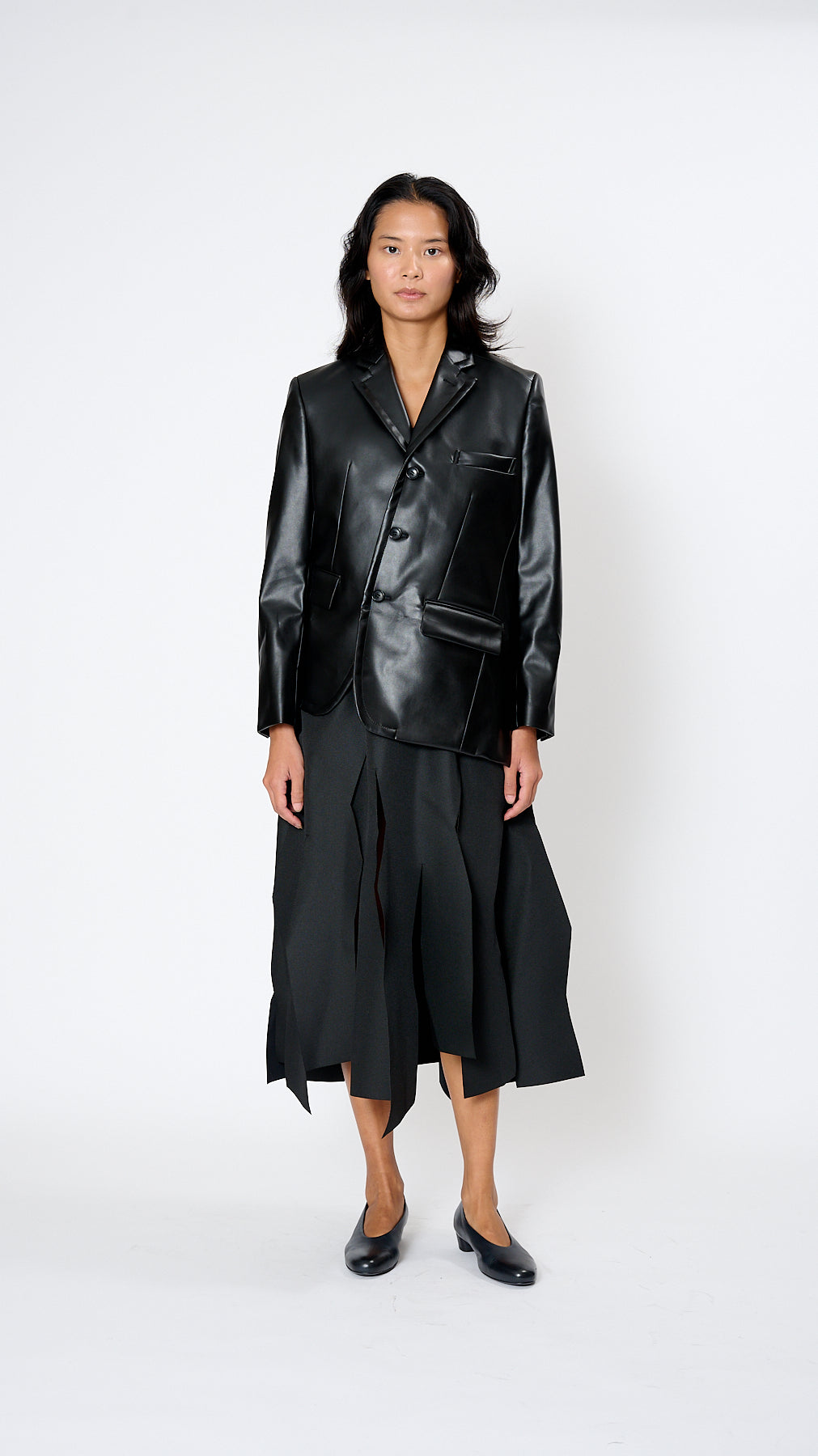 Comme des Garçons Asymmetric Jacket - Black | Garmentory