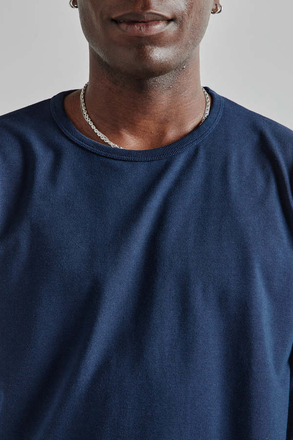 Nanamica COOLMAX Jersey L/S Tee - Navy