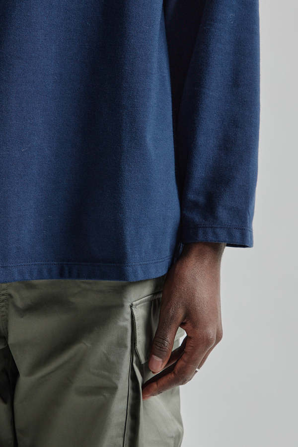 Nanamica COOLMAX Jersey L/S Tee - Navy