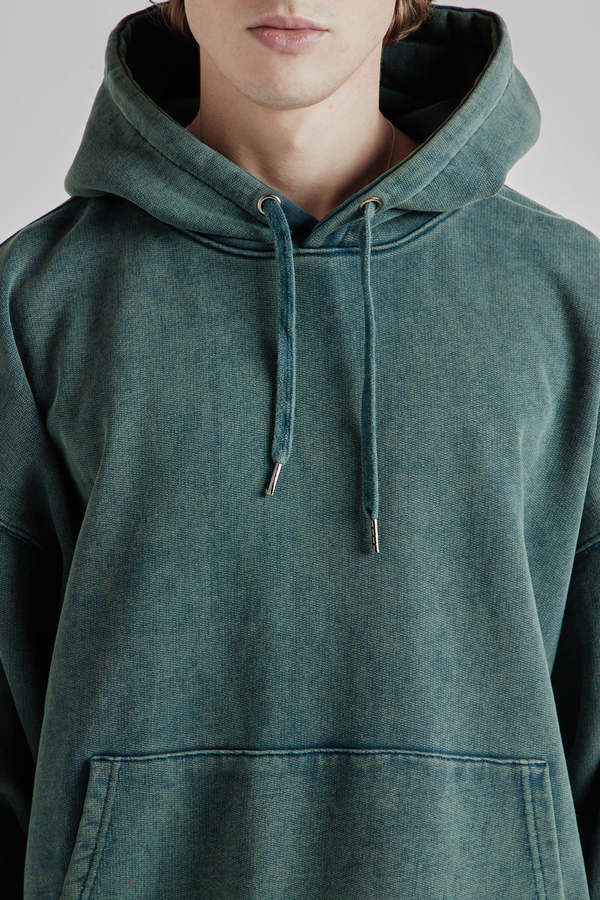 FRIZMWORKS OG Vintage Dyeing Pullover Hoody - Dark Green